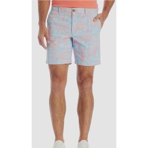 Tommy Bahama Twin Palms‎ 8-Inch Bermuda Shorts Mens Size 40 Breaker Stretch $110
